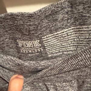 Victoria's Secret PINK Gray Seamless Top